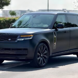 رانج روفر فوج اس في أسود غير لامع