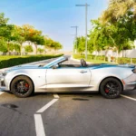 Camaro Silver Convertible