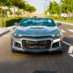 Camaro Silver Convertible